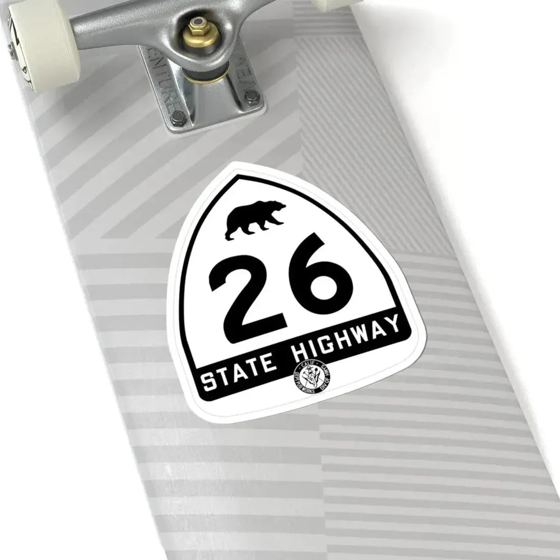 California 26 1948 (California) (Road Sign) STICKER Vinyl Kiss-Cut Decal - The Sticker Space