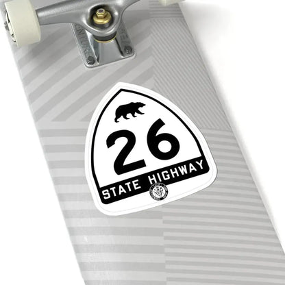 California 26 1948 (California) (Road Sign) STICKER Vinyl Kiss-Cut Decal - The Sticker Space