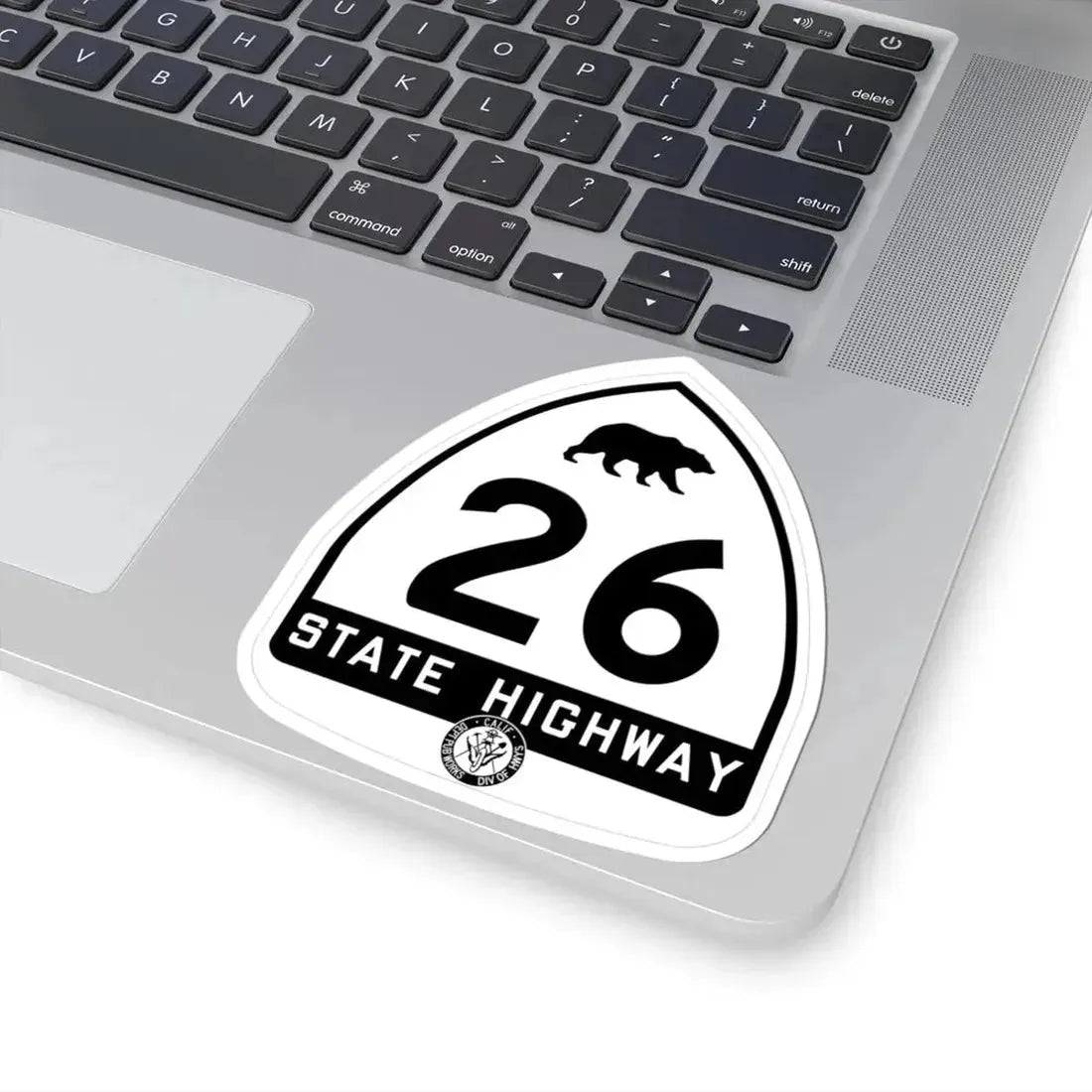 California 26 1948 (California) (Road Sign) STICKER Vinyl Kiss-Cut Decal - The Sticker Space