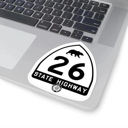 California 26 1948 (California) (Road Sign) STICKER Vinyl Kiss-Cut Decal - The Sticker Space