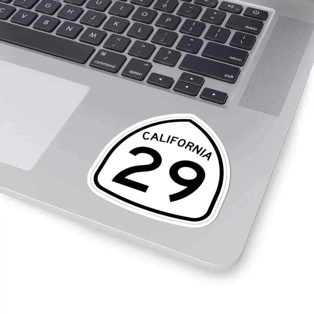California 29 1957 (California) (Road Sign) STICKER Vinyl Kiss-Cut Decal - The Sticker Space