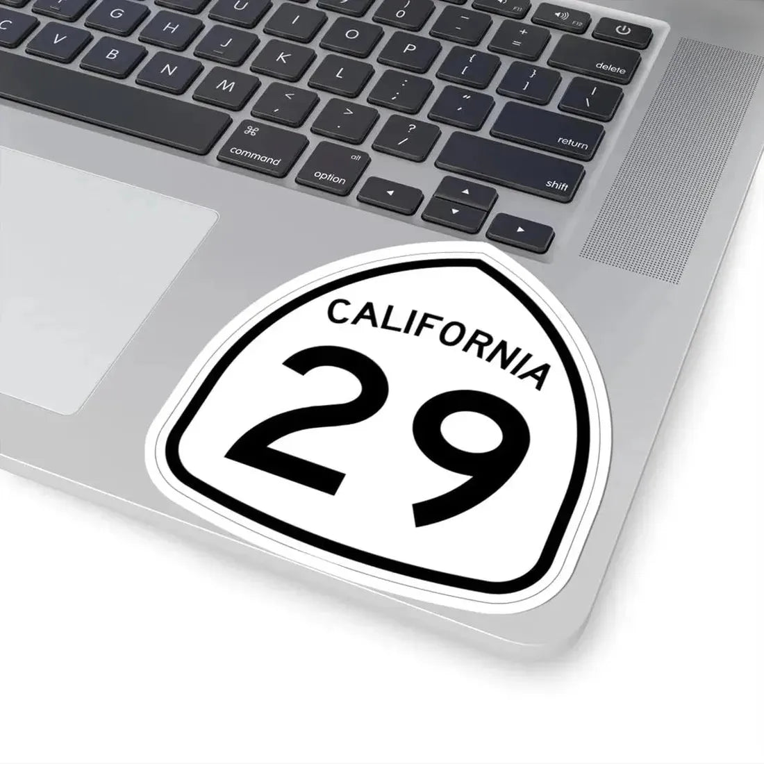 California 29 1957 (California) (Road Sign) STICKER Vinyl Kiss-Cut Decal - The Sticker Space