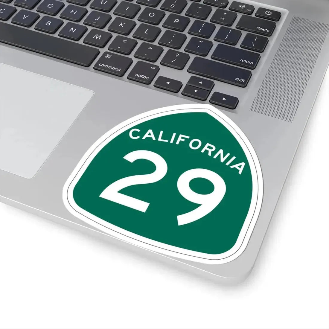California 29 (California) (Road Sign) STICKER Vinyl Kiss-Cut Decal - The Sticker Space