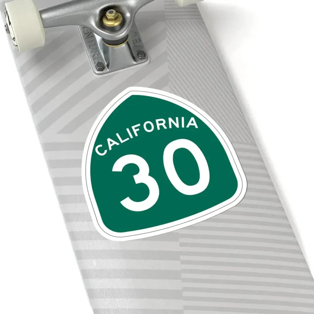 California 30 (California) (Road Sign) STICKER Vinyl Kiss-Cut Decal - The Sticker Space