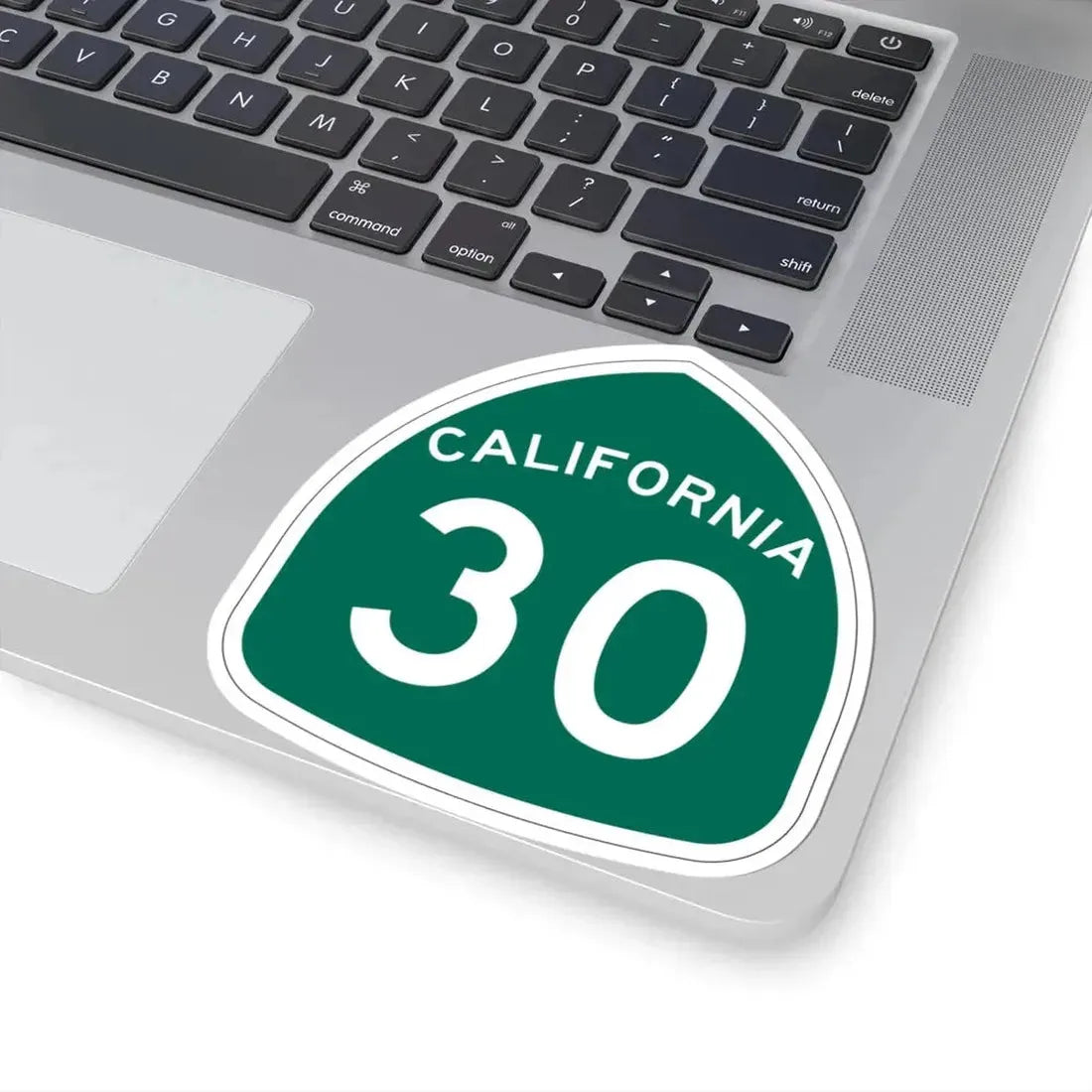 California 30 (California) (Road Sign) STICKER Vinyl Kiss-Cut Decal - The Sticker Space