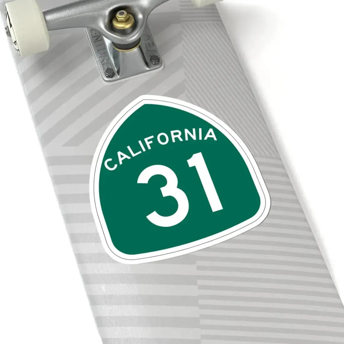 California 31 (California) (Road Sign) STICKER Vinyl Kiss-Cut Decal - The Sticker Space