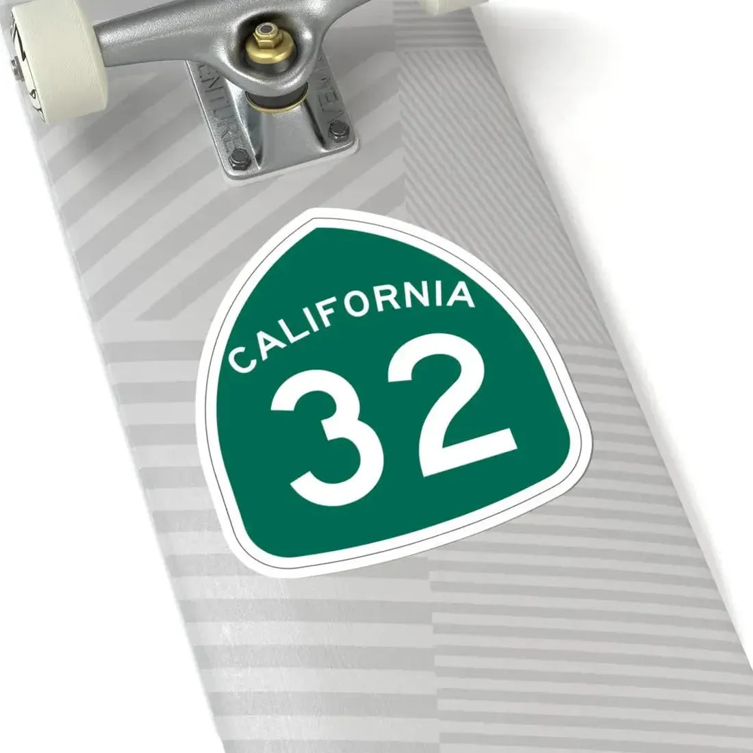 California 32 (California) (Road Sign) STICKER Vinyl Kiss-Cut Decal - The Sticker Space