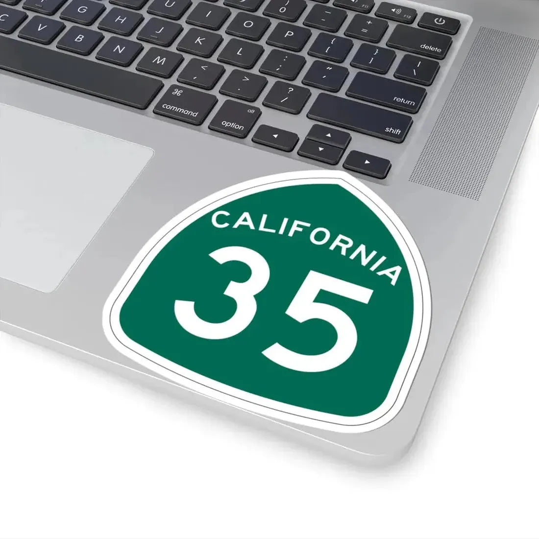 California 35 (California) (Road Sign) STICKER Vinyl Kiss-Cut Decal - The Sticker Space