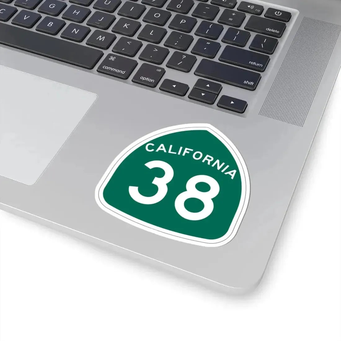 California 38 (California) (Road Sign) STICKER Vinyl Kiss-Cut Decal - The Sticker Space
