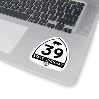 California 39 1948 (California) (Road Sign) STICKER Vinyl Kiss-Cut Decal - The Sticker Space