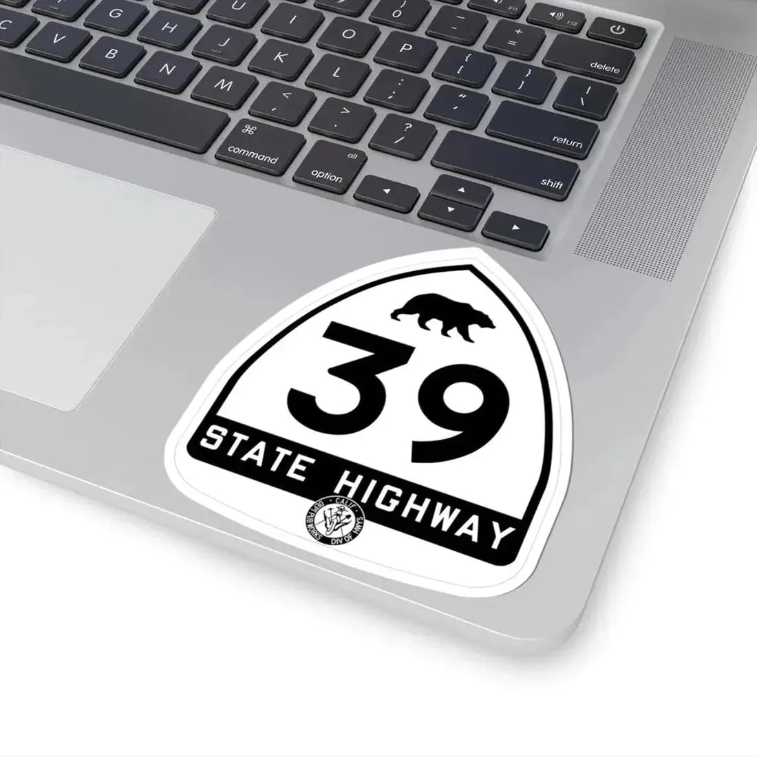 California 39 1948 (California) (Road Sign) STICKER Vinyl Kiss-Cut Decal - The Sticker Space