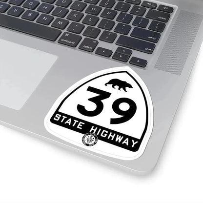 California 39 1948 (California) (Road Sign) STICKER Vinyl Kiss-Cut Decal - The Sticker Space