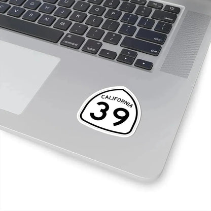 California 39 1957 (California) (Road Sign) STICKER Vinyl Kiss-Cut Decal - The Sticker Space