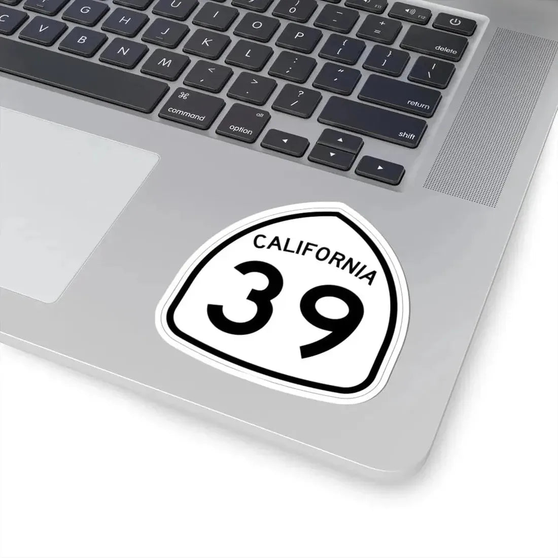California 39 1957 (California) (Road Sign) STICKER Vinyl Kiss-Cut Decal - The Sticker Space