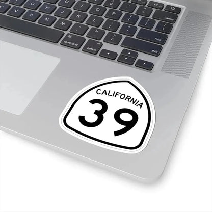 California 39 1957 (California) (Road Sign) STICKER Vinyl Kiss-Cut Decal - The Sticker Space