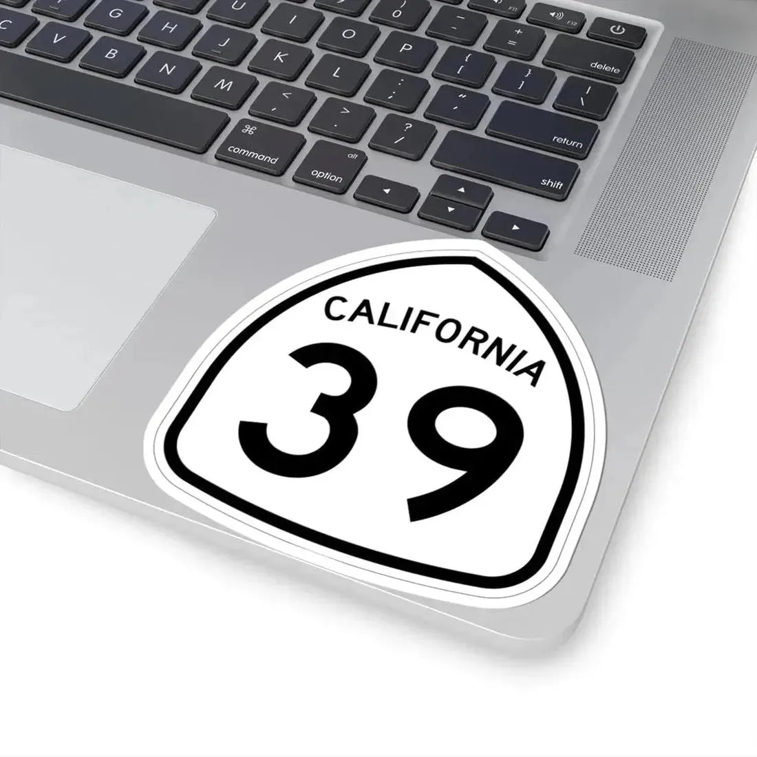 California 39 1957 (California) (Road Sign) STICKER Vinyl Kiss-Cut Decal - The Sticker Space