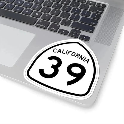 California 39 1957 (California) (Road Sign) STICKER Vinyl Kiss-Cut Decal - The Sticker Space