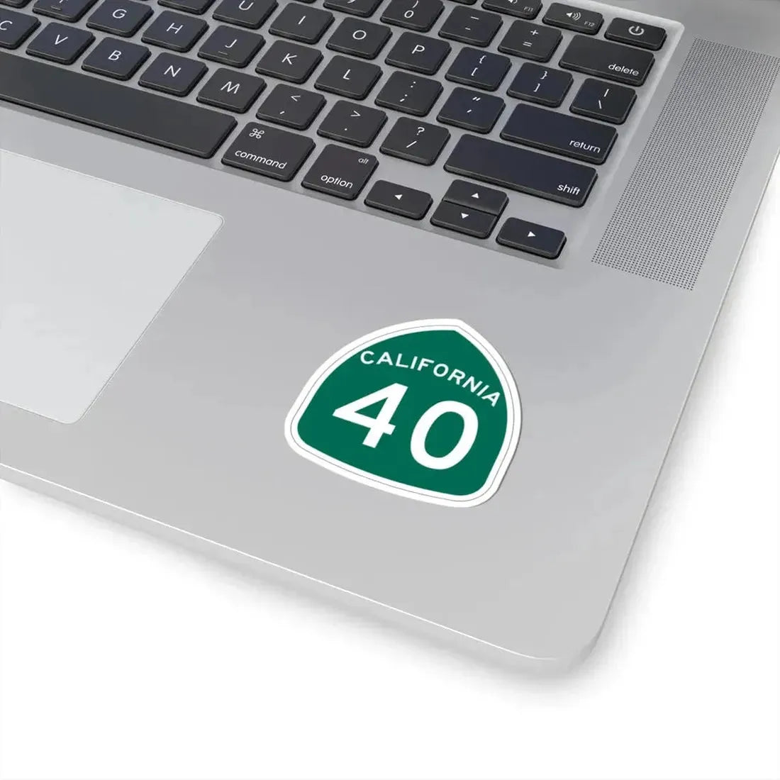 California 40 (California) (Road Sign) STICKER Vinyl Kiss-Cut Decal - The Sticker Space