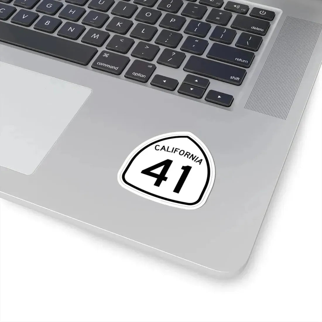 California 41 1957 (California) (Road Sign) STICKER Vinyl Kiss-Cut Decal - The Sticker Space
