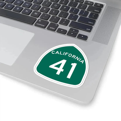 California 41 (California) (Road Sign) STICKER Vinyl Kiss-Cut Decal - The Sticker Space