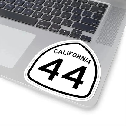 California 44 1957 (California) (Road Sign) STICKER Vinyl Kiss-Cut Decal - The Sticker Space