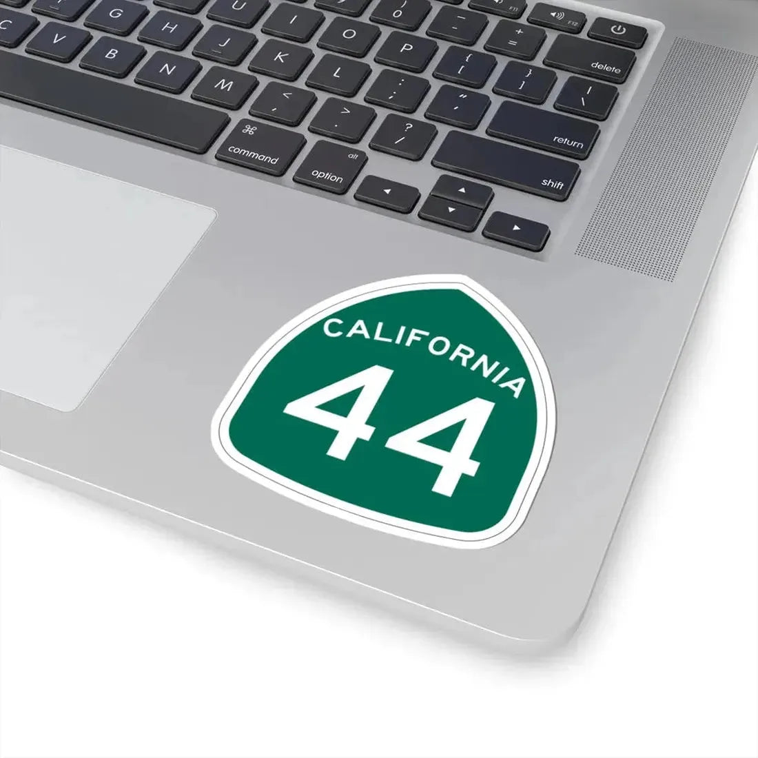 California 44 (California) (Road Sign) STICKER Vinyl Kiss-Cut Decal - The Sticker Space