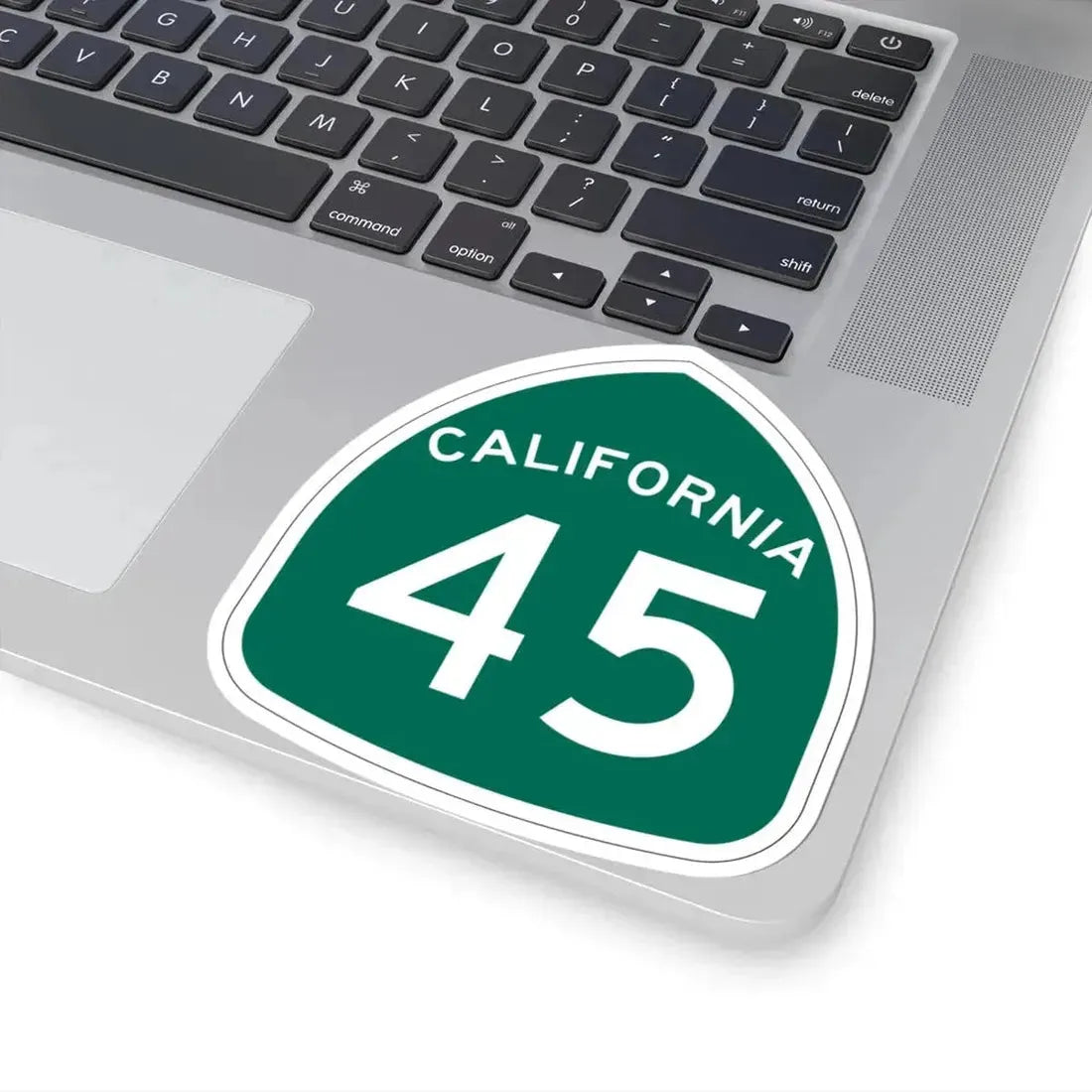 California 45 (California) (Road Sign) STICKER Vinyl Kiss-Cut Decal - The Sticker Space