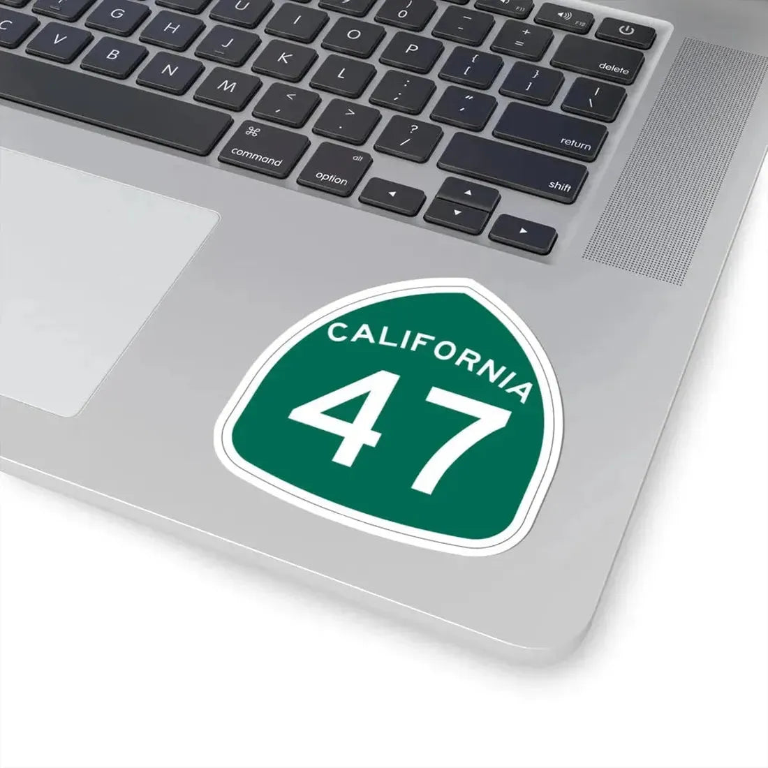 California 47 (California) (Road Sign) STICKER Vinyl Kiss-Cut Decal - The Sticker Space
