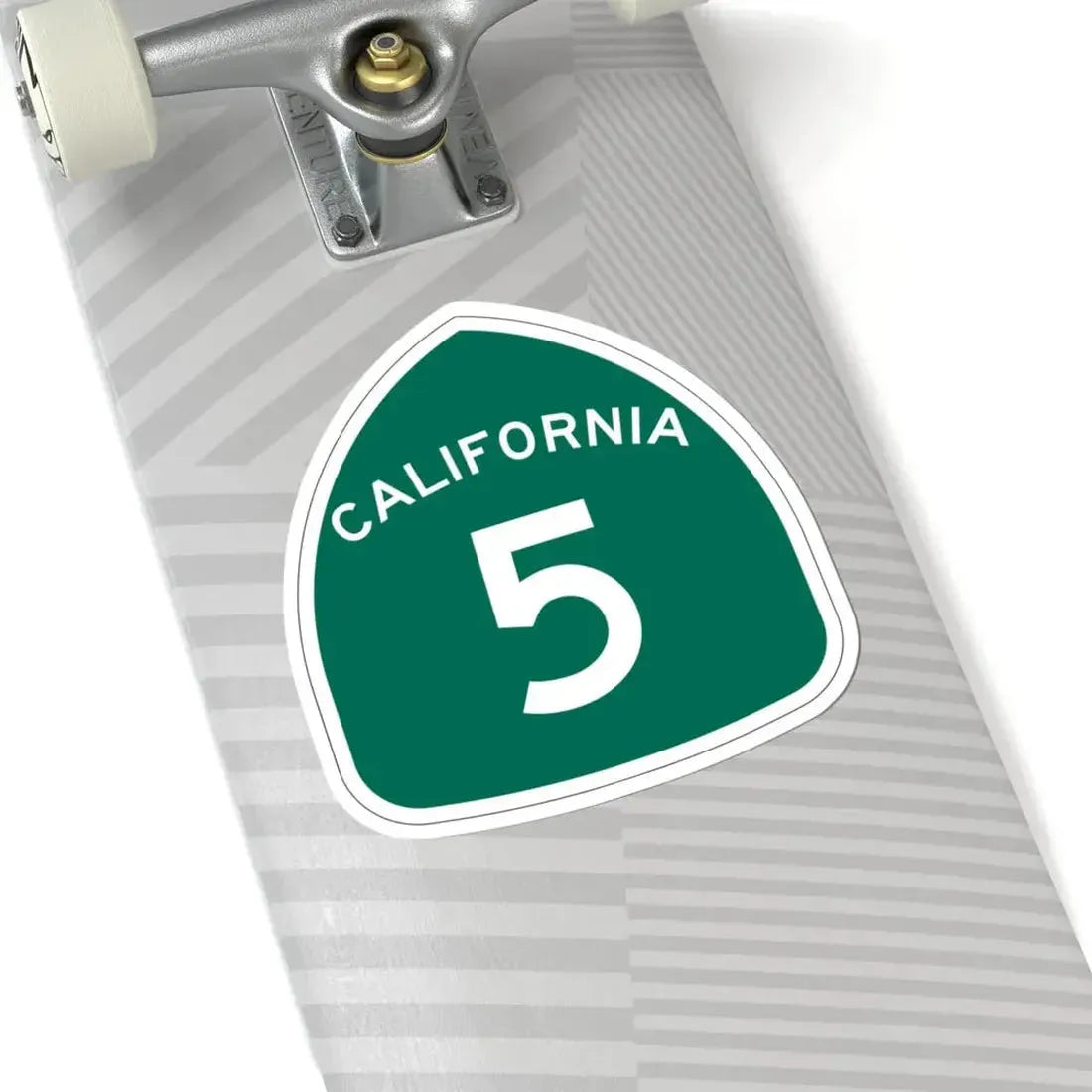 California 5 (California) (Road Sign) STICKER Vinyl Kiss-Cut Decal - The Sticker Space