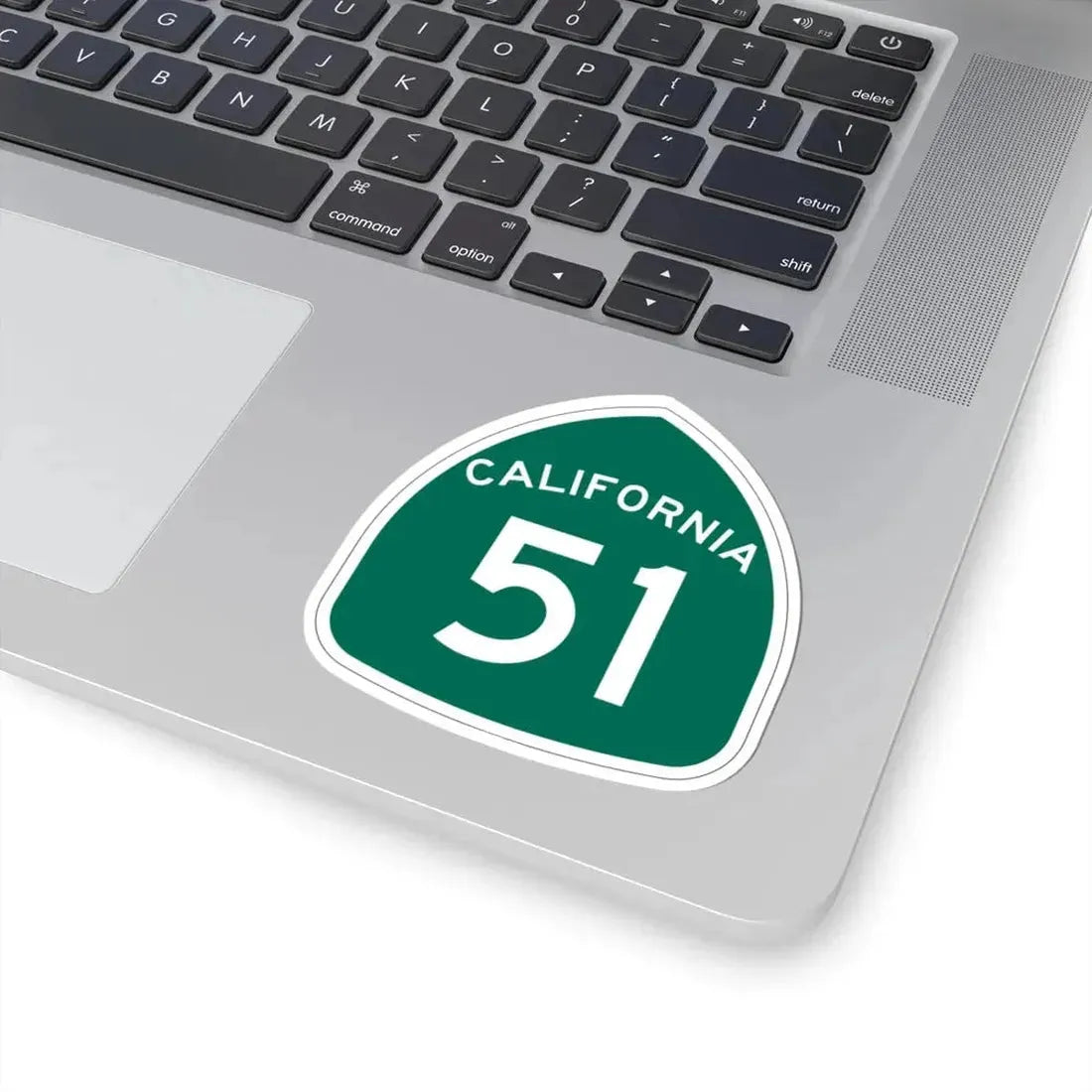 California 51 (California) (Road Sign) STICKER Vinyl Kiss-Cut Decal - The Sticker Space
