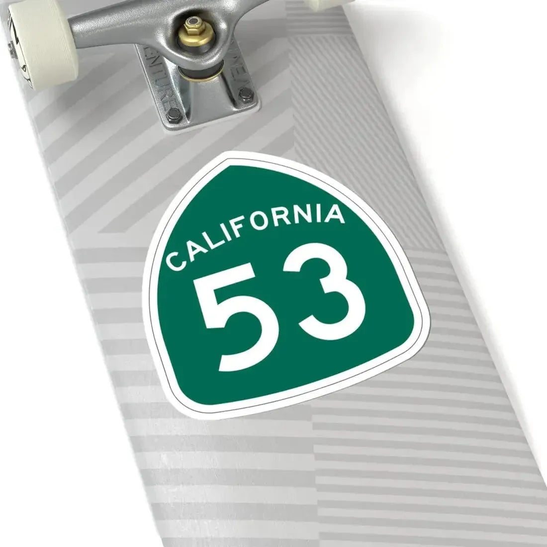 California 53 (California) (Road Sign) STICKER Vinyl Kiss-Cut Decal - The Sticker Space