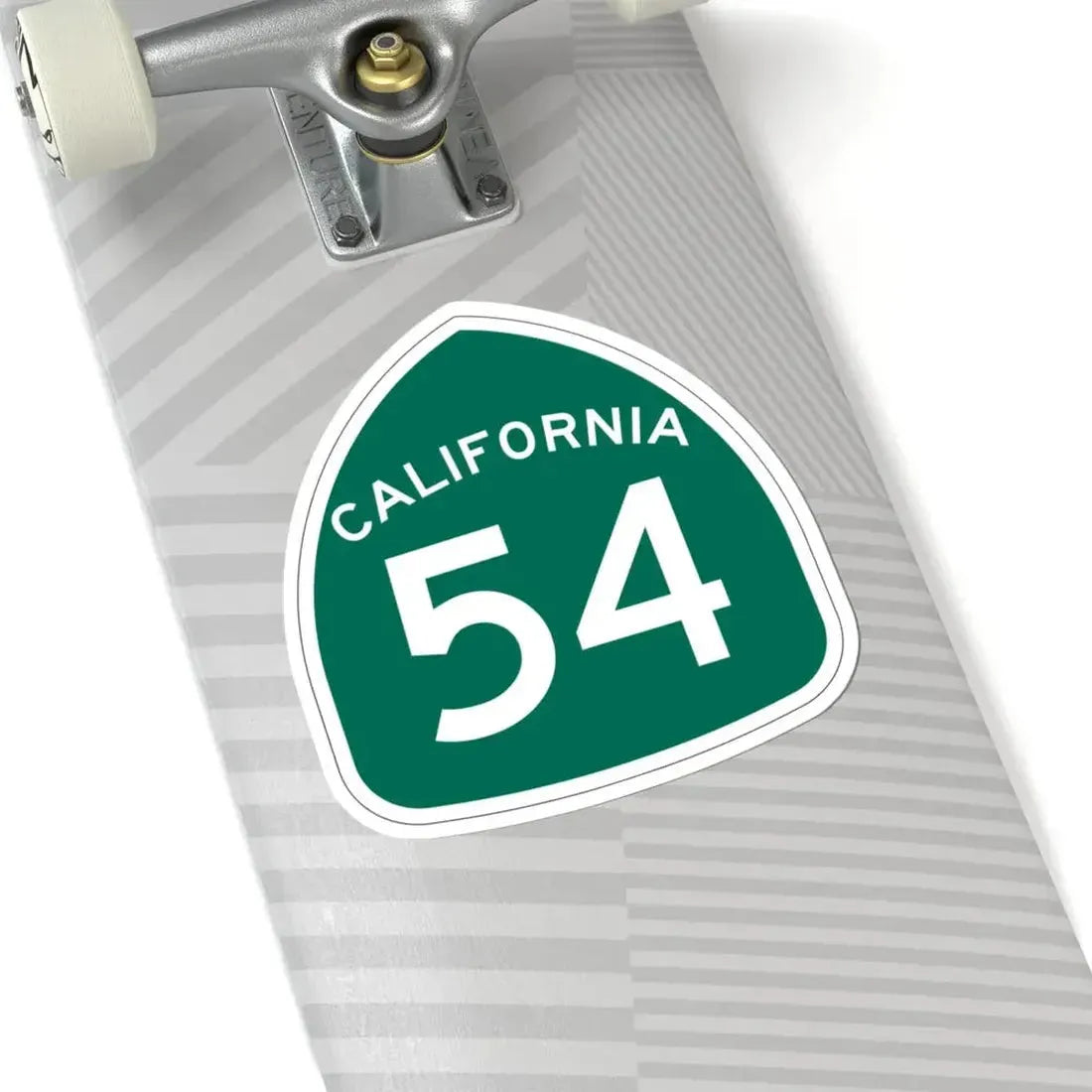 California 54 (California) (Road Sign) STICKER Vinyl Kiss-Cut Decal - The Sticker Space