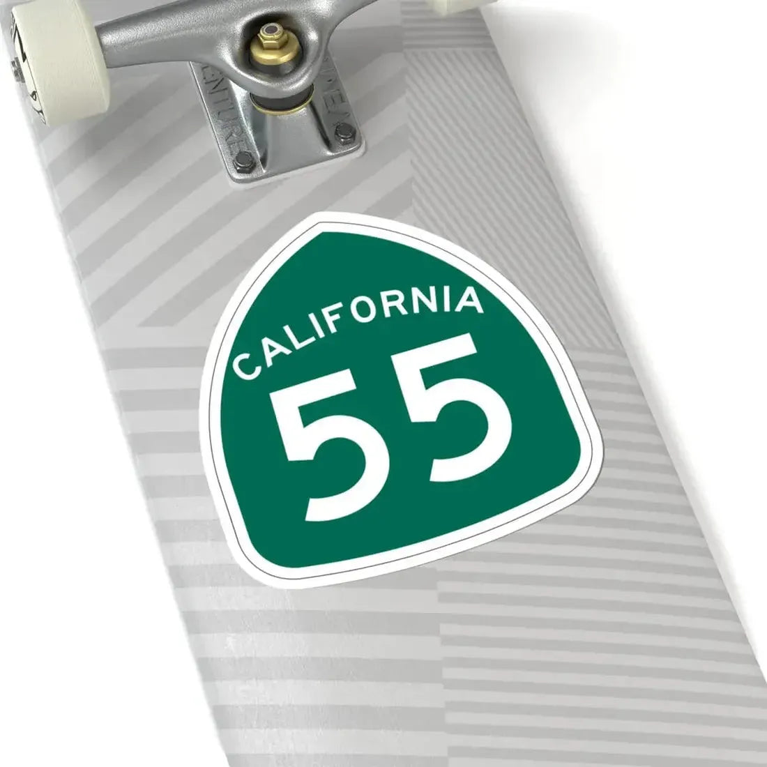 California 55 (California) (Road Sign) STICKER Vinyl Kiss-Cut Decal - The Sticker Space