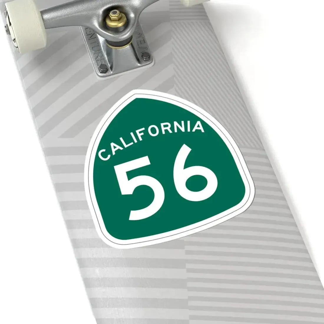 California 56 (California) (Road Sign) STICKER Vinyl Kiss-Cut Decal - The Sticker Space