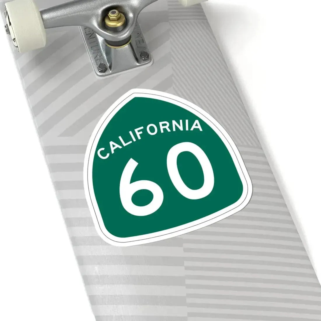 California 60 (California) (Road Sign) STICKER Vinyl Kiss-Cut Decal - The Sticker Space