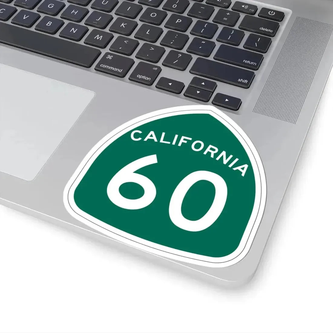 California 60 (California) (Road Sign) STICKER Vinyl Kiss-Cut Decal - The Sticker Space