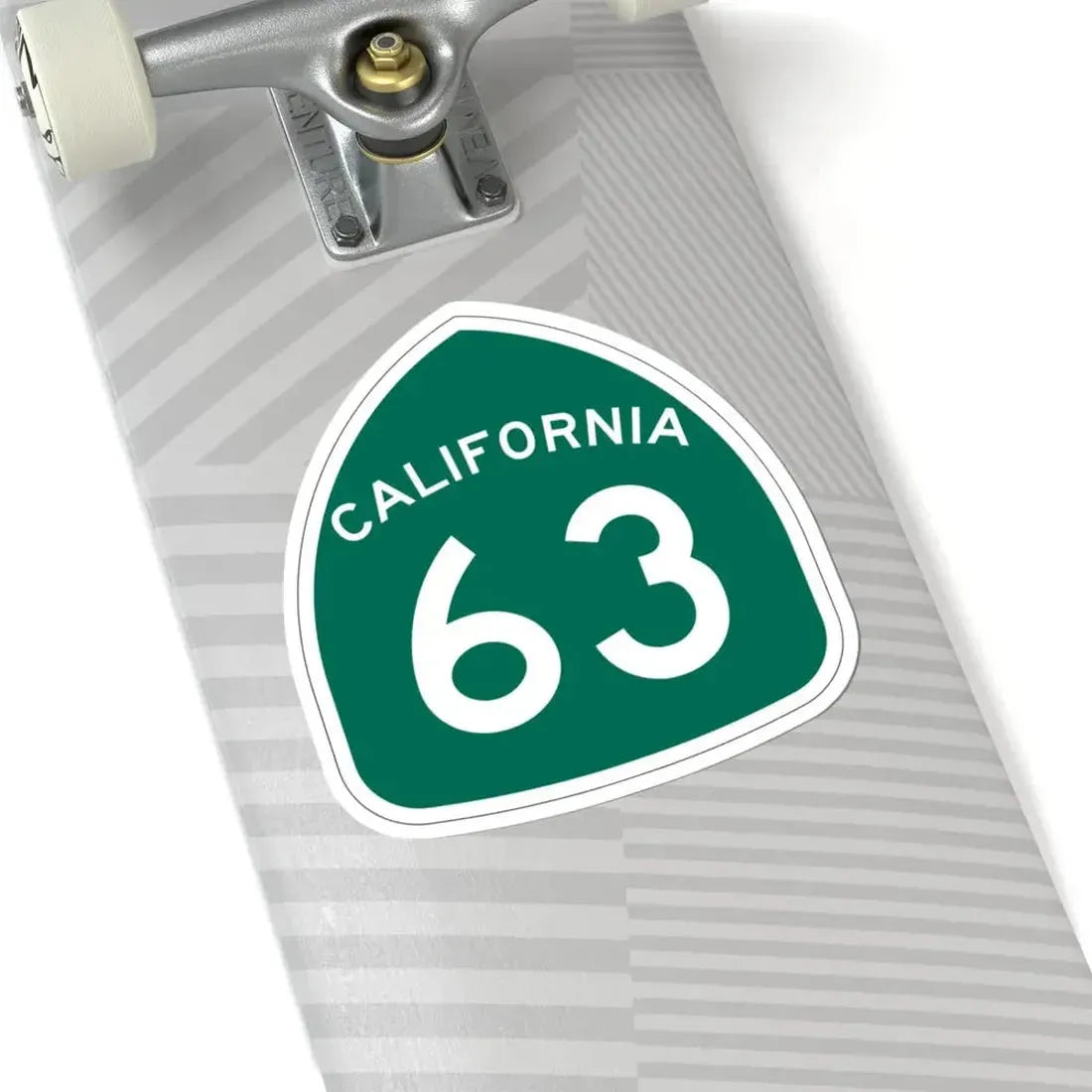 California 63 (California) (Road Sign) STICKER Vinyl Kiss-Cut Decal - The Sticker Space