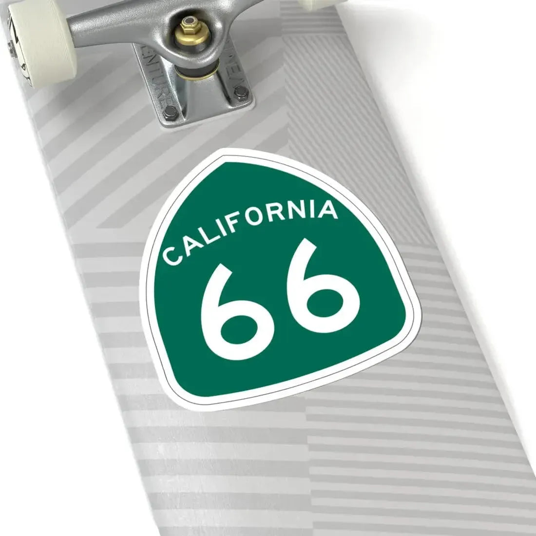 California 66 (California) (Road Sign) STICKER Vinyl Kiss-Cut Decal - The Sticker Space