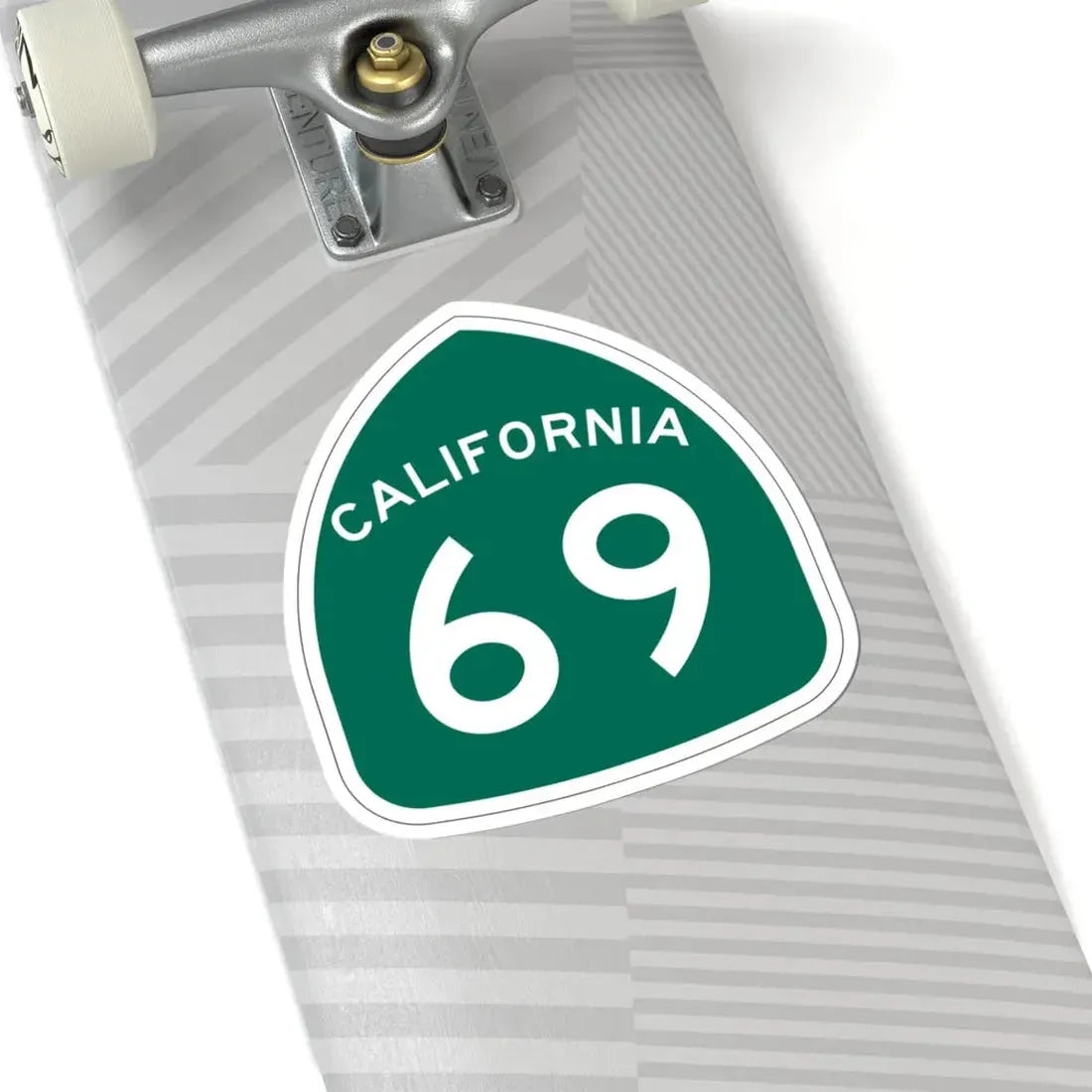 California 69 (California) (Road Sign) STICKER Vinyl Kiss-Cut Decal - The Sticker Space