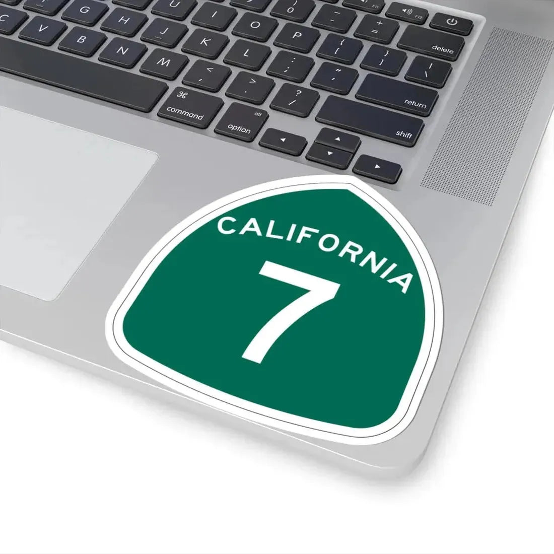 California 7 (California) (Road Sign) STICKER Vinyl Kiss-Cut Decal - The Sticker Space