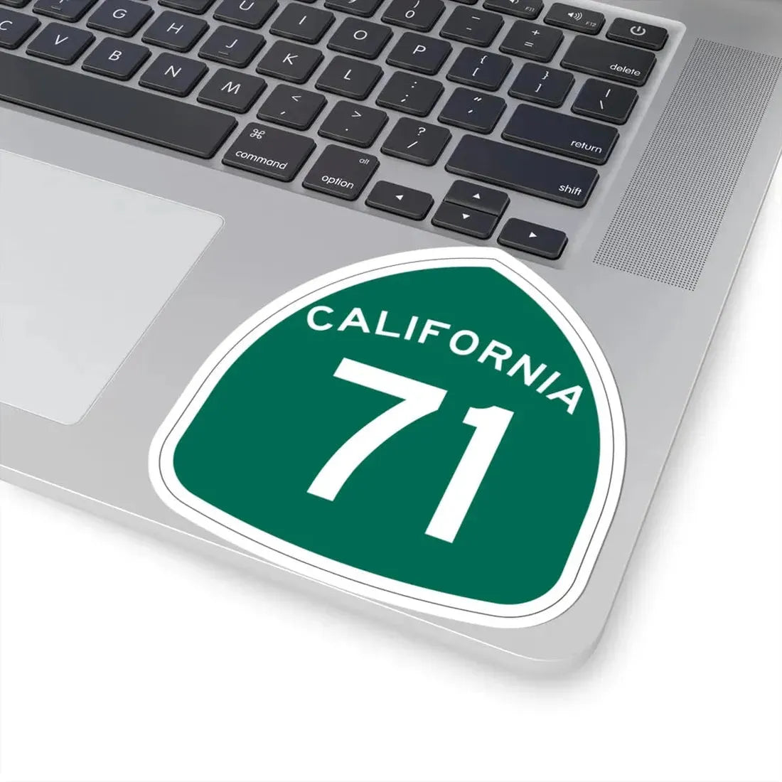 California 71 (California) (Road Sign) STICKER Vinyl Kiss-Cut Decal - The Sticker Space