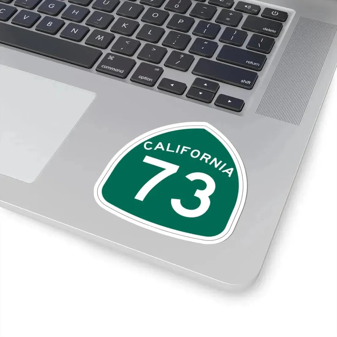 California 73 (California) (Road Sign) STICKER Vinyl Kiss-Cut Decal - The Sticker Space