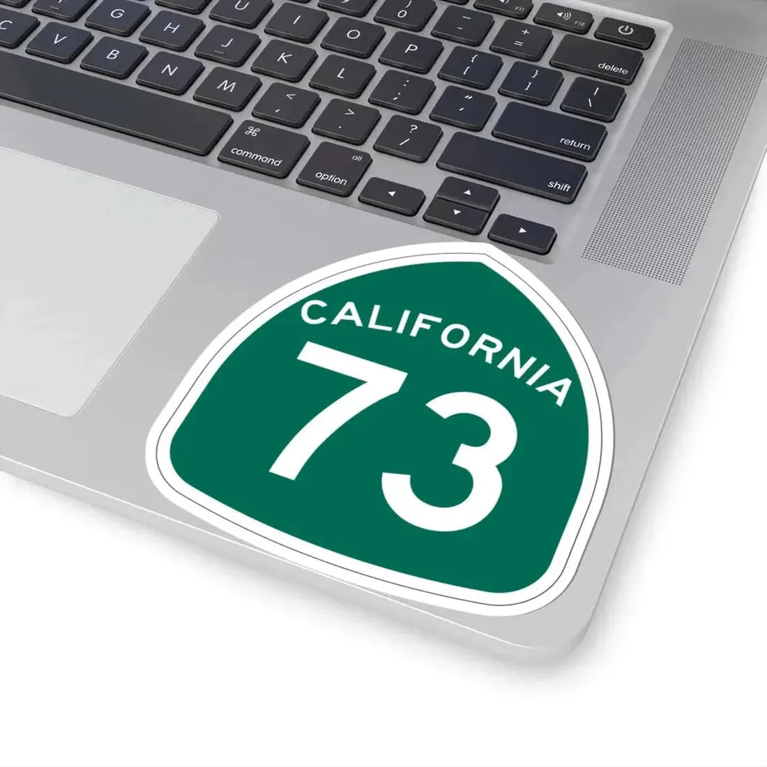 California 73 (California) (Road Sign) STICKER Vinyl Kiss-Cut Decal - The Sticker Space