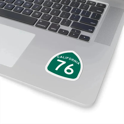 California 76 (California) (Road Sign) STICKER Vinyl Kiss-Cut Decal - The Sticker Space