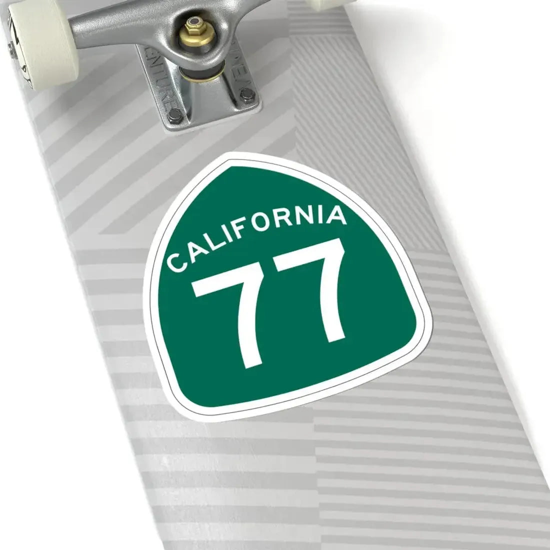 California 77 (California) (Road Sign) STICKER Vinyl Kiss-Cut Decal - The Sticker Space