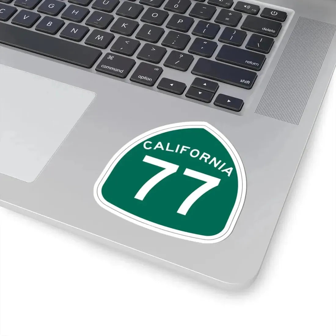 California 77 (California) (Road Sign) STICKER Vinyl Kiss-Cut Decal - The Sticker Space