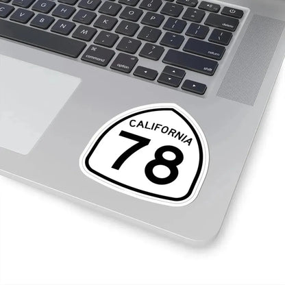 California 78 1957 (California) (Road Sign) STICKER Vinyl Kiss-Cut Decal - The Sticker Space