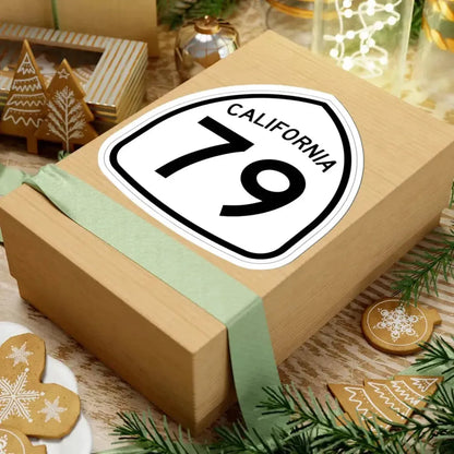 California 79 1957 (California) (Road Sign) STICKER Vinyl Kiss-Cut Decal - The Sticker Space