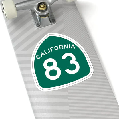 California 83 (California) (Road Sign) STICKER Vinyl Kiss-Cut Decal - The Sticker Space
