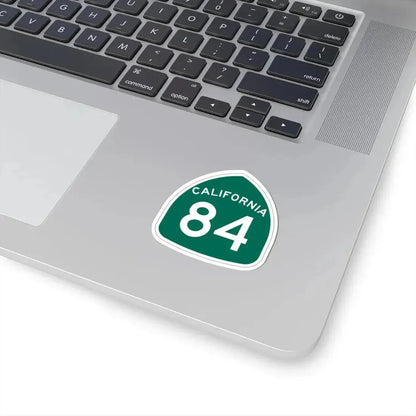 California 84 (California) (Road Sign) STICKER Vinyl Kiss-Cut Decal - The Sticker Space